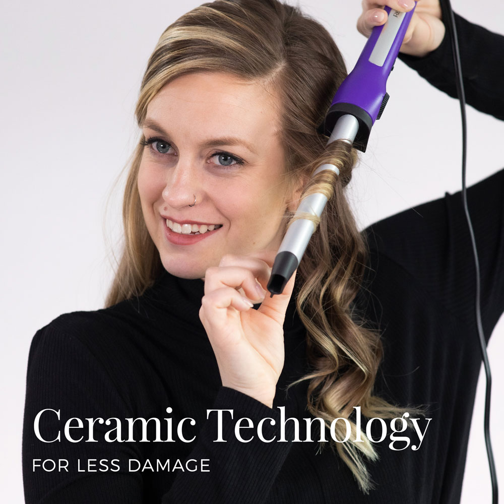 Oval shop wand curls